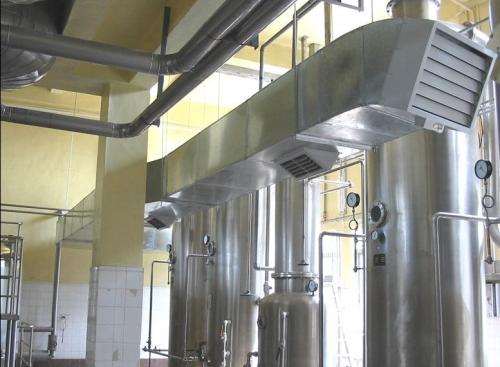 车间的降温工程中通风管道作用很重要
